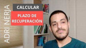 plazo de recuperación descontado